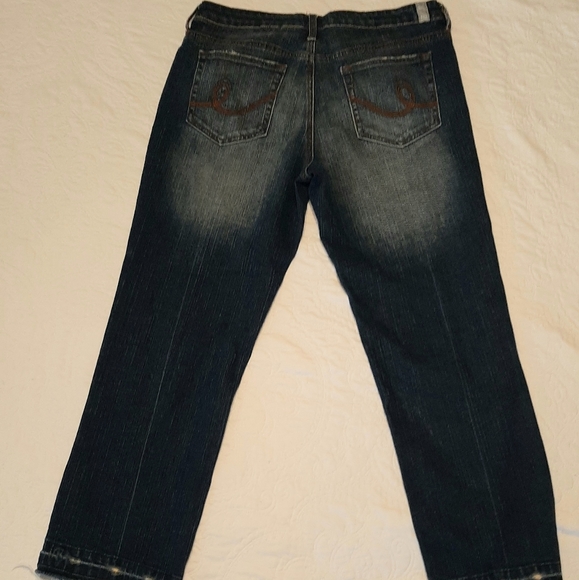 Apt. 9 Women's Distressed Vintage Dark Jeans - Picture 6 of 10
